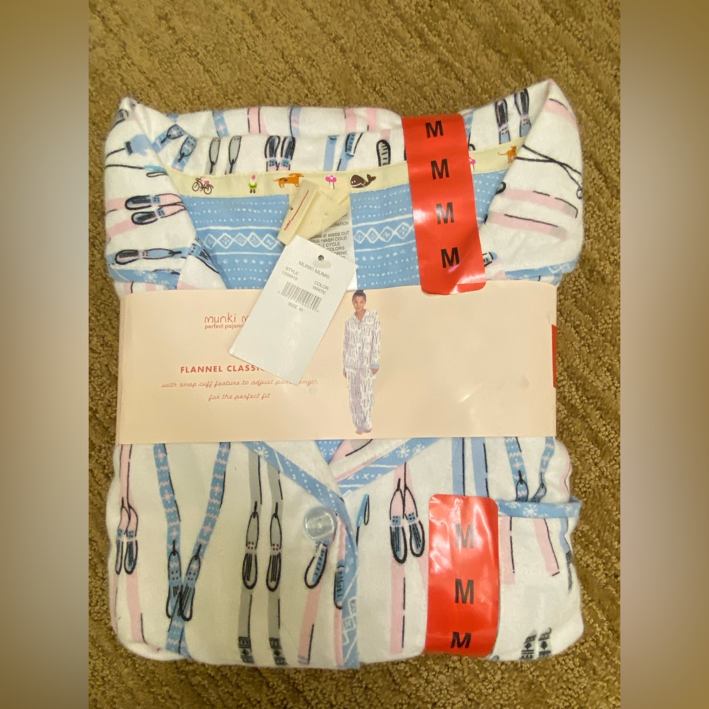 Flannel pajamas. Never worn